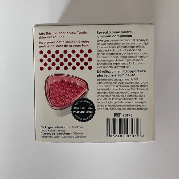 Tanda Luxe Skin Rejuvenation Photofacial Treatment Replacement Head / Red Light - Picture 3 of 4